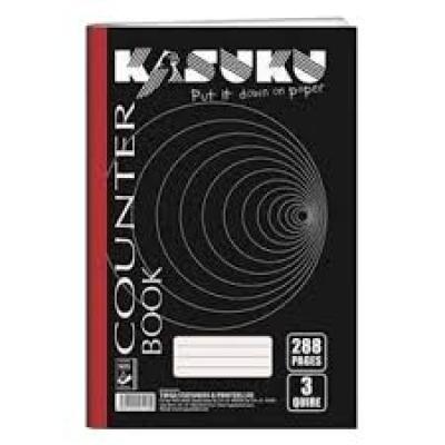 Kasuku Counter Book 3 Quire